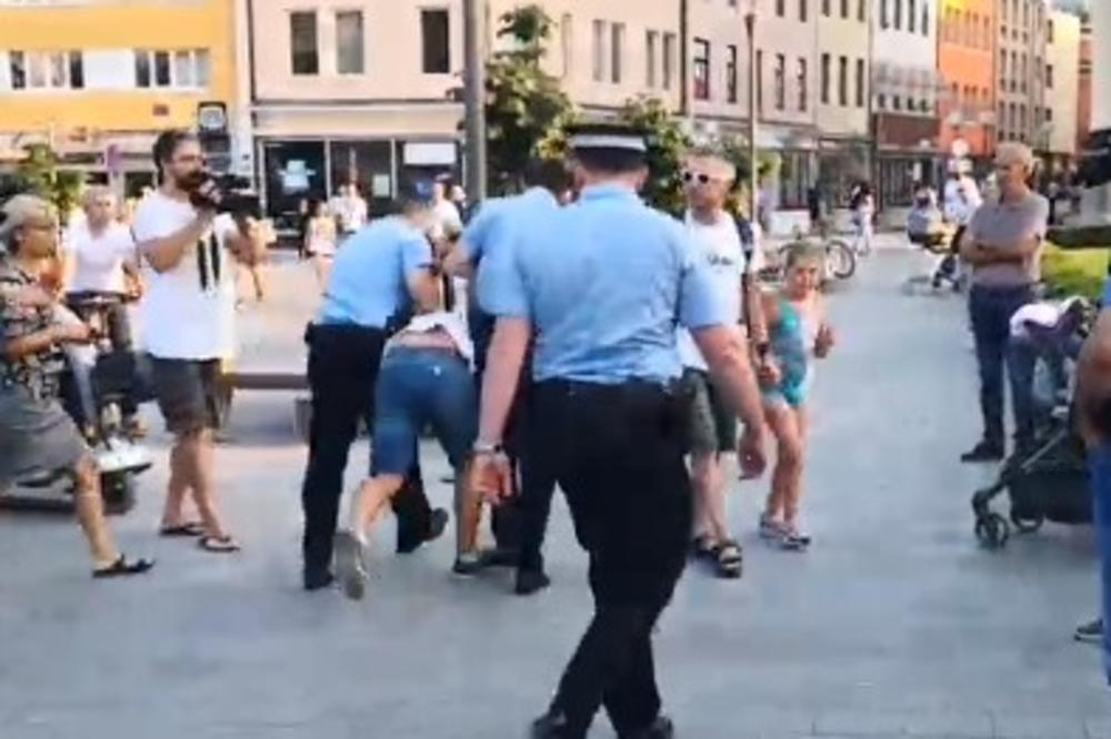 INCIDENT U BANJALUCI: Državljanin Švedske (66) odbio da pokaže dokumenta, pa se sukobio sa policijom