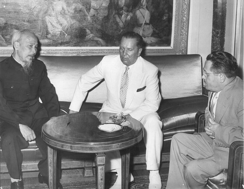 Ho Ši Min, Josip Broz Tito, Edvard Kardelj