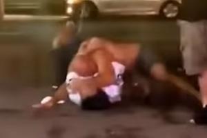 ŽESTOK OKRŠAJ NASRED ULICE: Slavni UFC borac tukao se sa obezbeđenjem striptiz bara na Havajima (VIDEO)