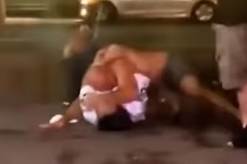 ŽESTOK OKRŠAJ NASRED ULICE: Slavni UFC borac tukao se sa obezbeđenjem striptiz bara na Havajima (VIDEO)