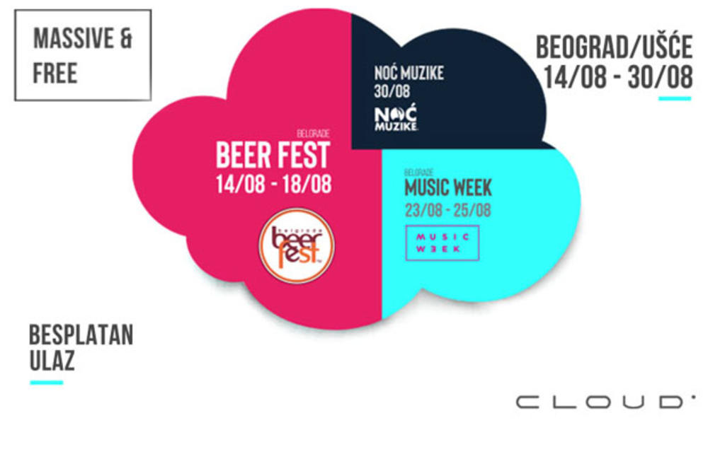 CLOUD FESTIVALSKA GROZNICA: Oblak dobre zabave nad Beogradom