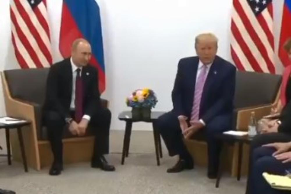 SVE OČI UPRTE U OSAKU! TRAMP I PUTIN OTVORILI PRVI DAN SAMITA G20: Evo o čemu su dva lidera govorila više od sat vremena! (VIDEO)