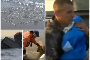 KATASTROFALNE POPLAVE U RUSIJI: Vodena stihija odnela tri života, stotine ljudi povređeno, Putin pravo iz Osake odleteo u ugroženo područje! (VIDEO)