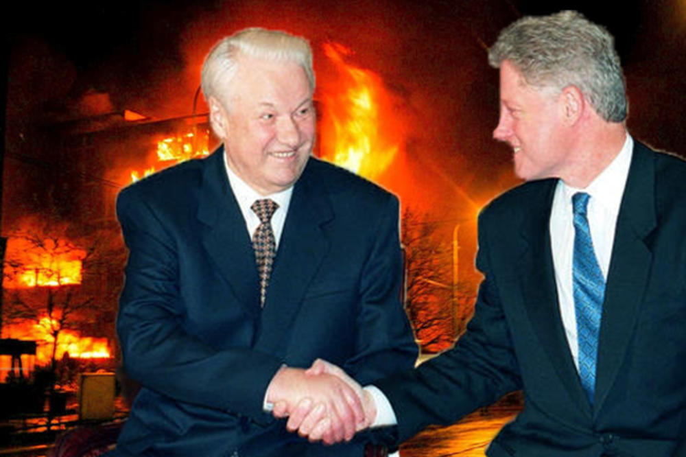 PROCURILI TAJNI RAZGOVORI!  BIVŠI LIDERI AMERIKE I RUSIJE 1999. SVE DOGOVORILI MILOŠEVIĆU IZA LEĐA! JELJCIN: Smeniću svakog generala koji ponudi pomoć Jugoslaviji! KLINTON: Drago mi je što ćemo sarađivati na Kosovu!