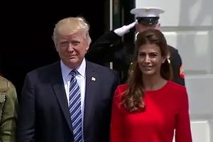 TRAMP U OSAKU DOŠAO BEZ MELANIJE, ALI JOJ BRZO NAŠAO ZAMENU: Evo sa kojom ženom je predsednik SAD bezočno FLERTOVAO (VIDEO)