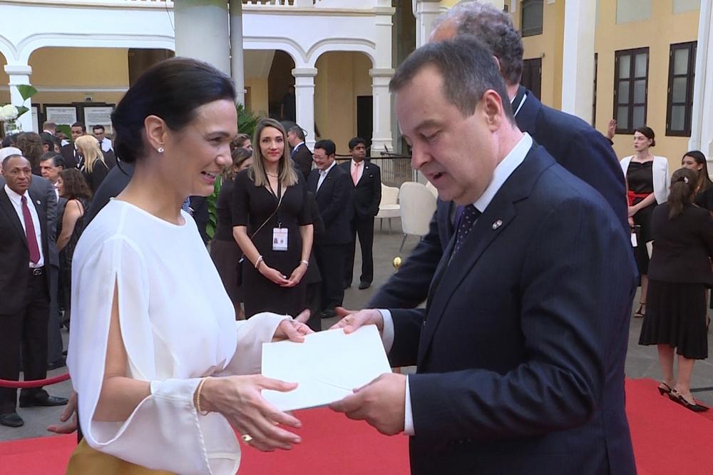 DAČIĆ U PANAMI: U ime Srbije na inauguraciji novog predsednika