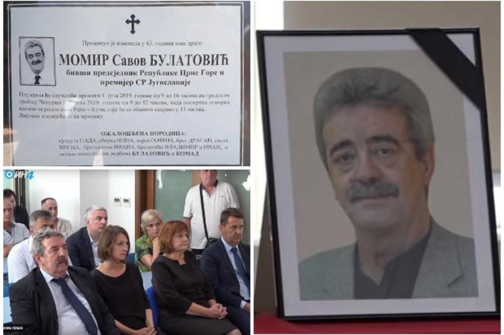 PREPUKLO MU SRCE ZA SINOM BOŠKOM: Na današnji dan pre godinu dana preminuo je Momir Bulatović