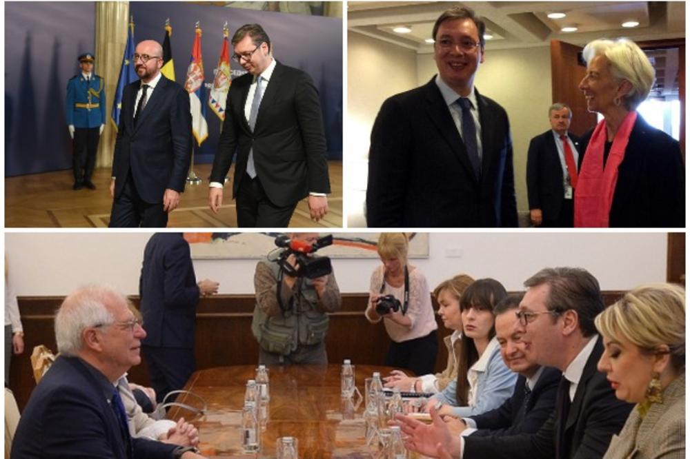 NOVOIZABRANI ZVANIČNICI EU I VUČIĆ U PRIJATELJSKIM ODNOSIMA: Srbiji ipak neće biti lako sa novom evropskom vladom