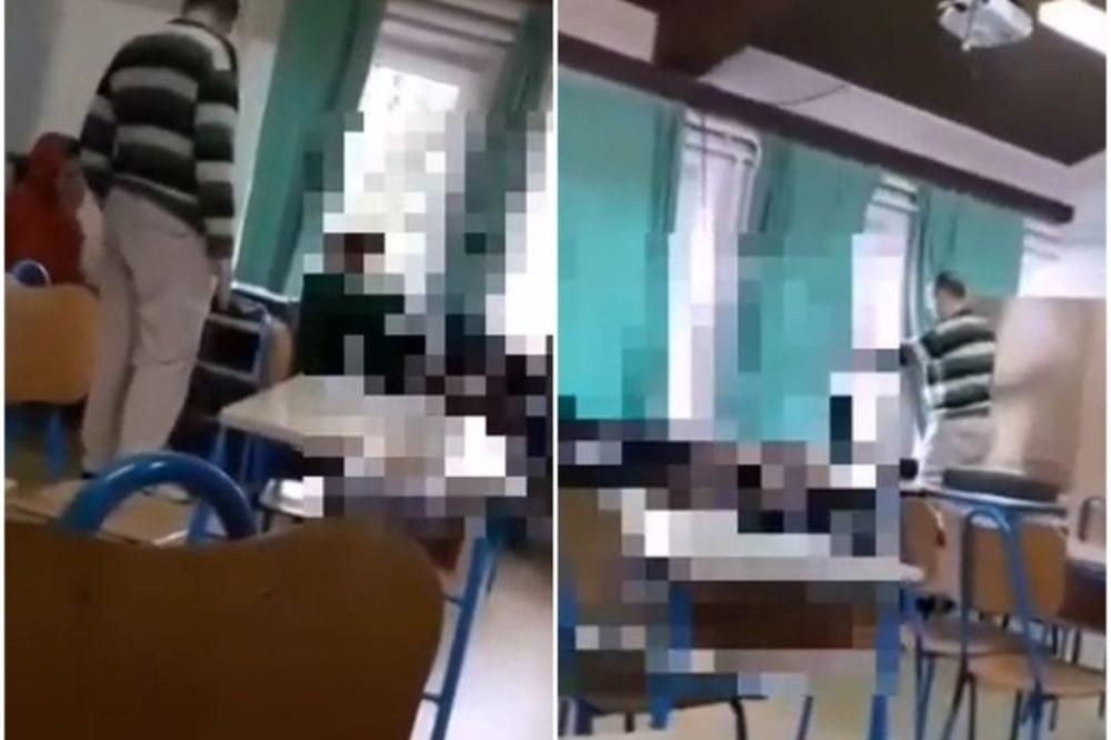 DIVLJANJE HRVATSKIH ĐAKA OGORČILO JAVNOST: Maltretirali profesora, vređali ga i gađali, a onda je on poludeo!(VIDEO)