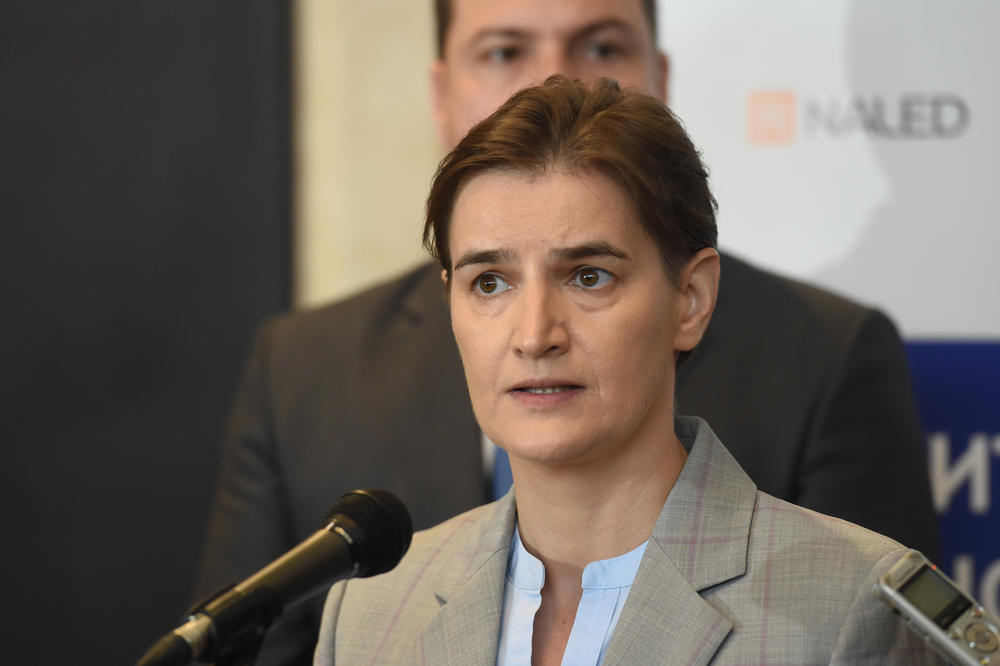 PREMIJERKA BRNABIĆ: EU da reaguje zbog zabrane ulaska srpskim zvaničnicima na KiM