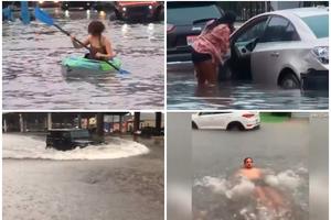 TUMBANJE PO CELOM SVETU! NJU ORLEANS U STRAHU, PROGLAŠENO VANREDNO STANJE: Pre 14 godina razorila iz Katrina, sad dolazi JOŠ GORA MEGAOLUJA! Ljudi u čamcima plove ulicama! (FOTO, VIDEO)