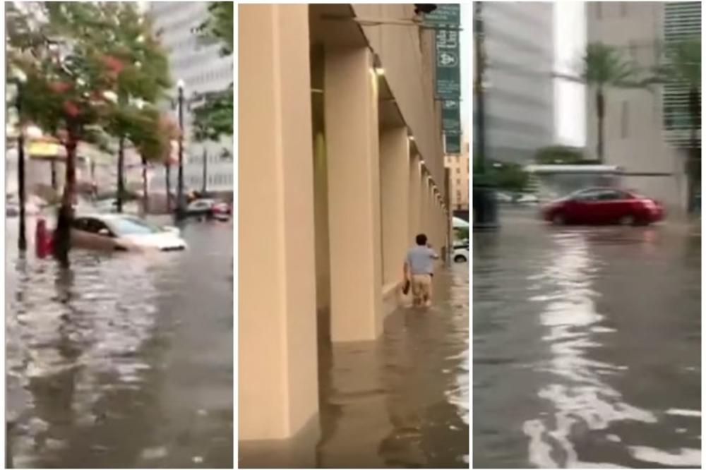 JUG AMERIKE SE SPREMA ZA HOROR: Nju Orleans potopljen, oluja Beri se pretvara u uragan i polako približava! (VIDEO)