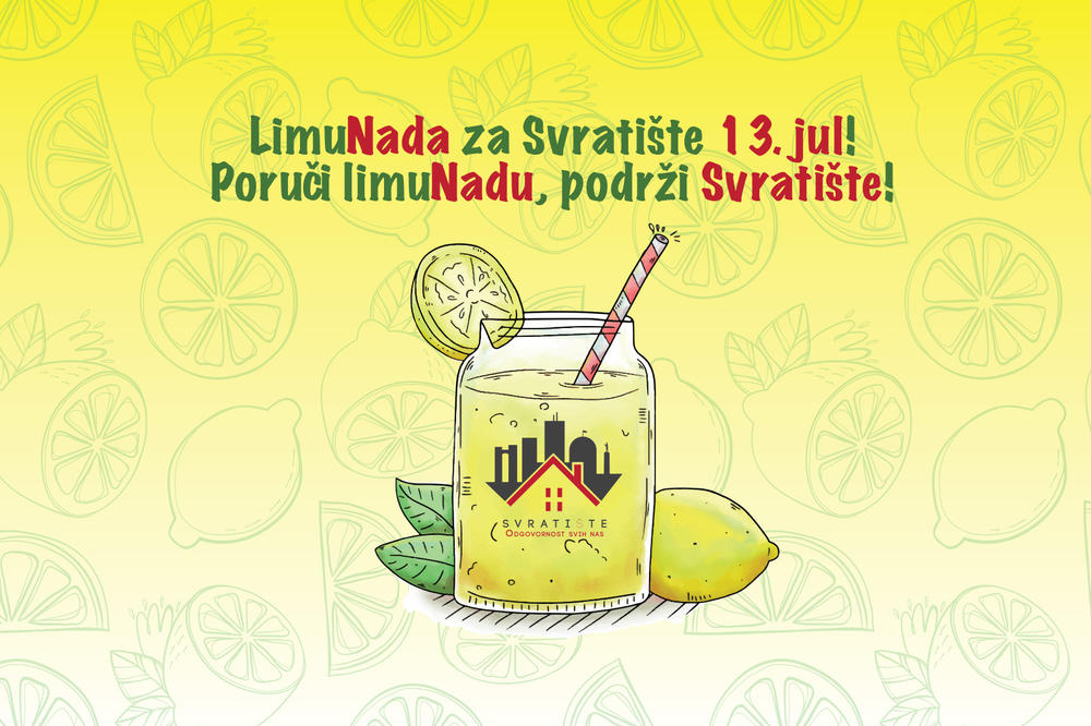 DAN ZA LIMUNADU ZA SVRATIŠTE: 13. jula svratite na limunadu i simbolično pomozite deci kojoj je to preko potrebno!