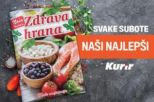 SUTRA NE PROPUSTITE DODATAK NAŠA NAJLEPŠA ZDRAVA HRANA U KURIRU: Sirove salate, peciva, jela, poslastice i deserti