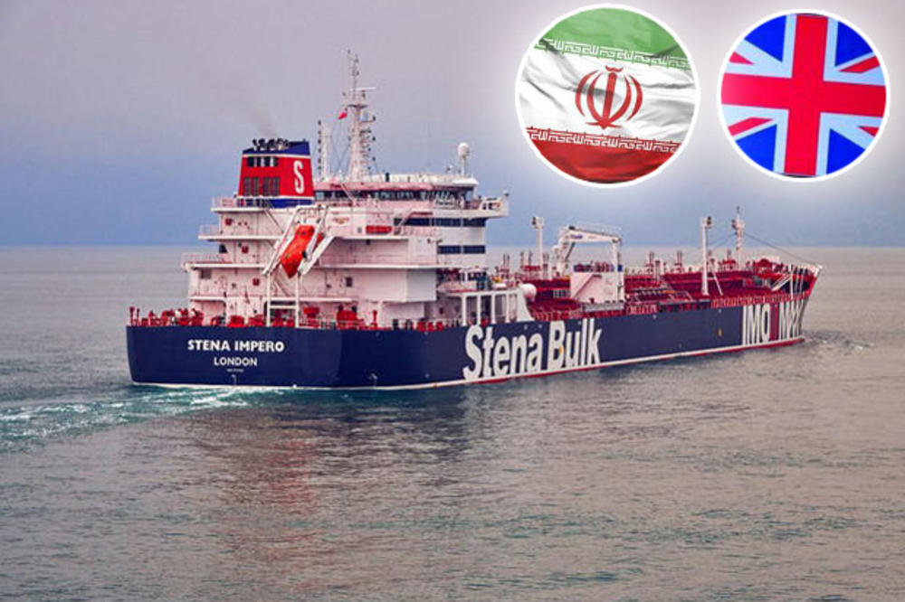 ZAOŠTRAVA SE  KRIZA U PERSIJSKOM ZALIVU: Iran zaplenio DVA BRITANSKA tankera! Britanci potvrdili! (VIDEO)