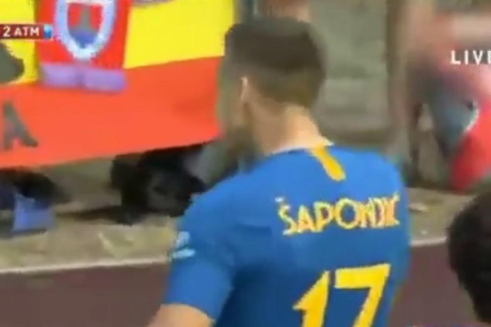 ŠAPONJIĆEV DEBI IZ SNOVA: Srbin postigao prvi gol za Atletiko (VIDEO)