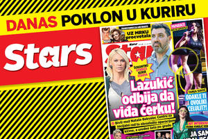 DANAS NE PROPUSTITE NOVI STARS! Luka Lazukić, bivši muž Nataše Bekvalac, odbija da vidi ćerku