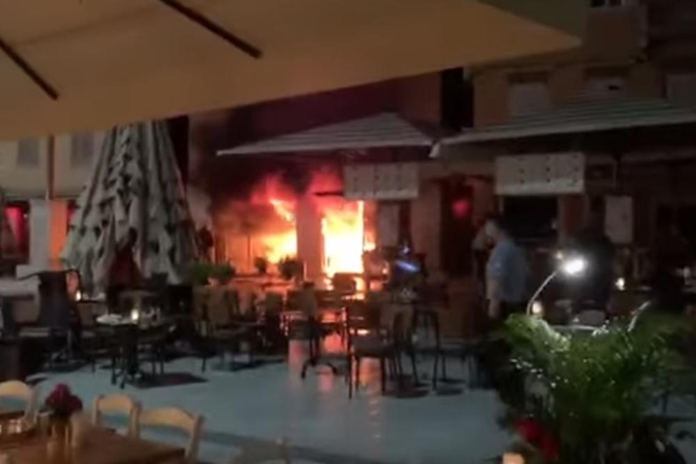 EKSPLOZIJA U CENTRU SPLITA: Prasnula plinska boca u restoranu, turisti uspaničeno bežali, nastao stampedo! (VIDEO)