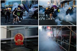 SUZAVCEM NA DEMONSTRANTE U HONKONGU: Vlasti dozvolile protest, ali ne i šetnju! GRAĐANI ODGOVORILI BARKADAMA (FOTO)