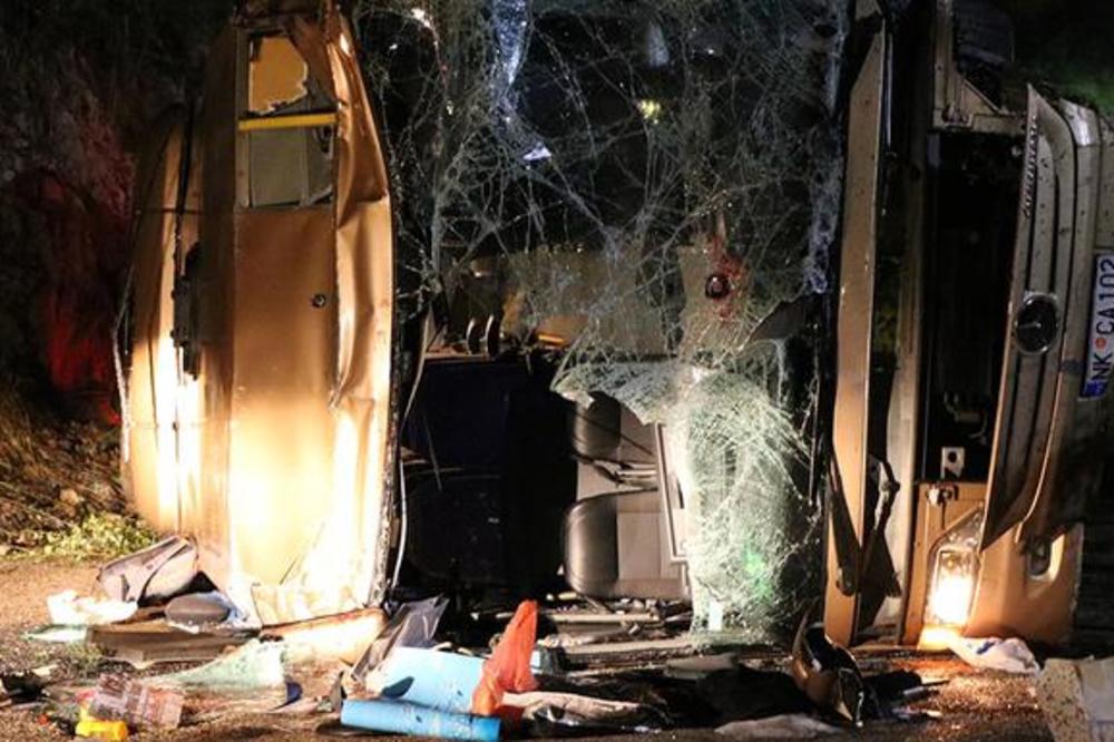 BILANS POSLE PREVRTANJA AUTOBUSA KOD ELEKTRANE PLJEVLJA: 41 povređen, u autobusu bilo više od 20 državljana Srbije