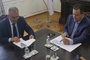 SRBIJA IMA TRADICIONALNO DOBRE ODNOSE SA PALESTINOM: Dačić se sastao sa ambasadorom Mohamedom Nabhanom (FOTO)