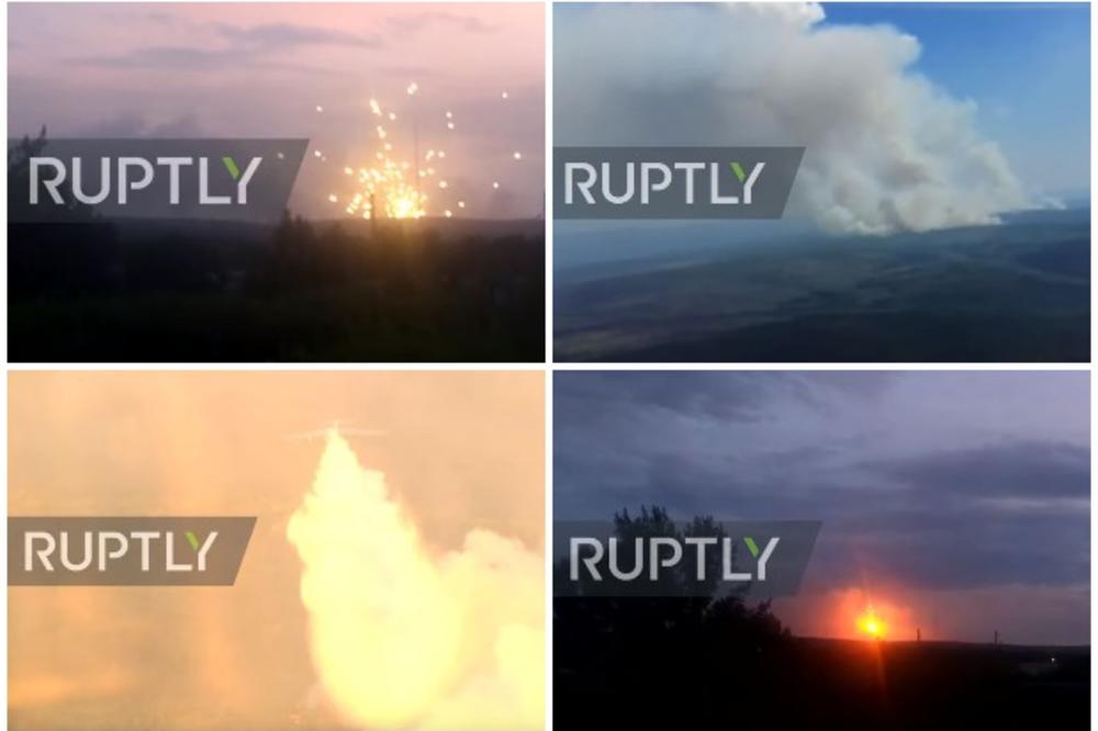DRAMA ZA DRAMOM U SIBIRU: Vanredno stanje zbog požara! Izgorele šume veličine 2 Vojvodine, a u skladištu municije utihnule eksplozije! (VIDEO)