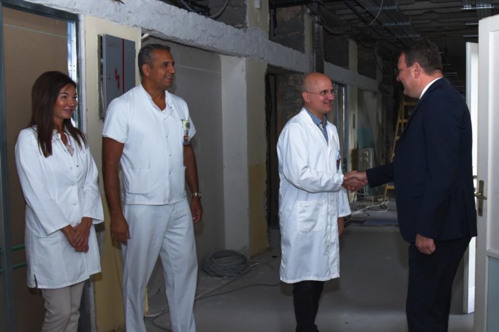 Pokrajinska vlada izdvojila više od 90 miliona dinara za rekonstrukciju Klinike za kardiologiju u Sremskoj Kamenici