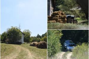 EKSKLUZIVNO KURIR NA MESTU ZLOČINA U JABUKOVCU, OVO JE DVORIŠTE U KOM SU POBIJENI KAZIMIROVIĆI: Leševi žena ležali su unaokolo, gazdu kuće Raju ubica usmrtio na traktoru (KURIR TV)