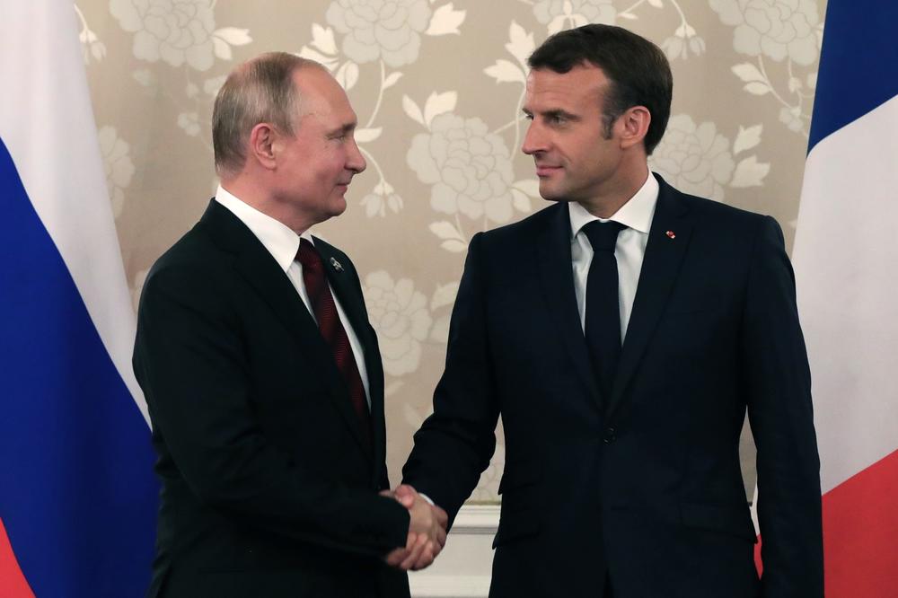 BIĆE TO JEDNODNEVNA POSETA: Putin u Parizu 19. avgusta sa Makronom