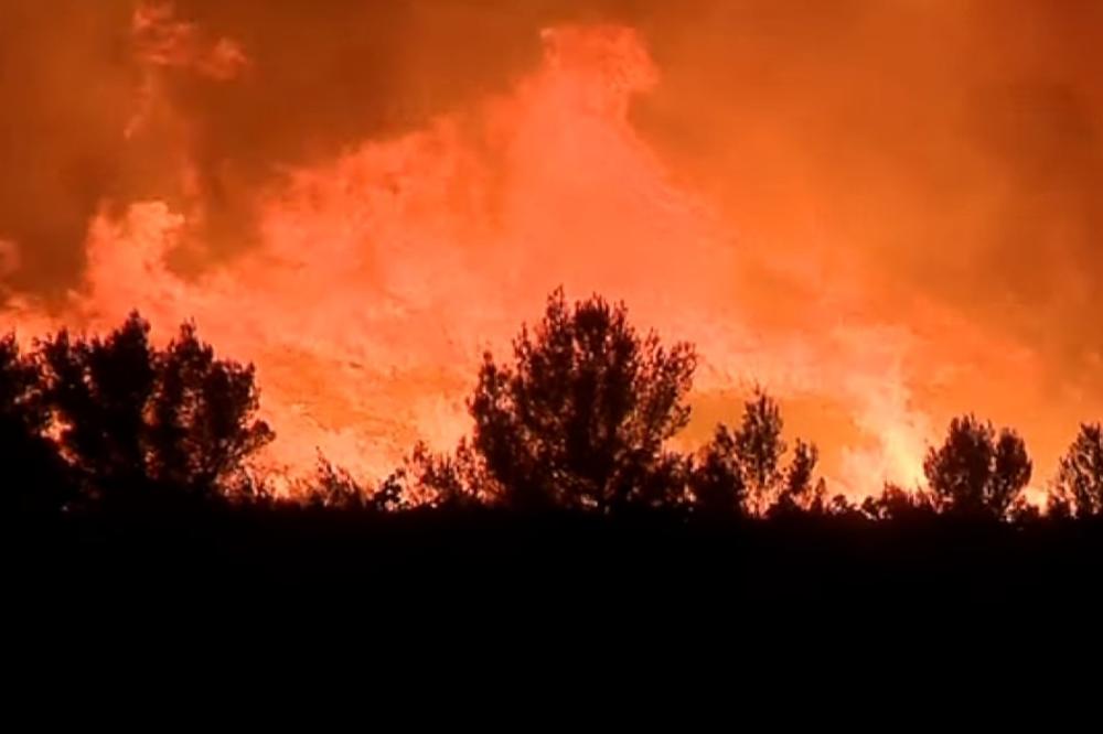 VANREDNO NA JUGU FRANCUSKE: Oko 1.000 vatrogasaca gasi dva požara, gore borova šuma i vinogradi (VIDEO)