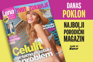 DANAS POKLON UZ KURIR! NAJTIRAŽNIJI PORODIČNI MAGAZIN LENA: Celulit nije samo estetski problem