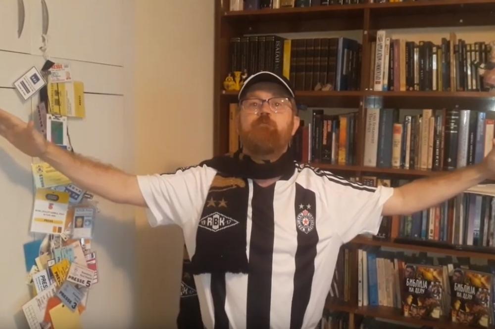 VOLI CRNO-BELO: Norvežanin u Zagrebu bodri Rozenborg, a onda Partizan u Beogradu protiv svojih zemljaka (VIDEO)