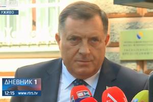 DODIK PRED NOVINARIMA POSLE SEDNICE PREDSEDNIŠTVA BIH: Skinuli smo s dnevnog reda ANP i pitanje mandatara Saveta ministara! Neću glasati za ANP jer je NATO neprihvatljiv za Srbe! (VIDEO)