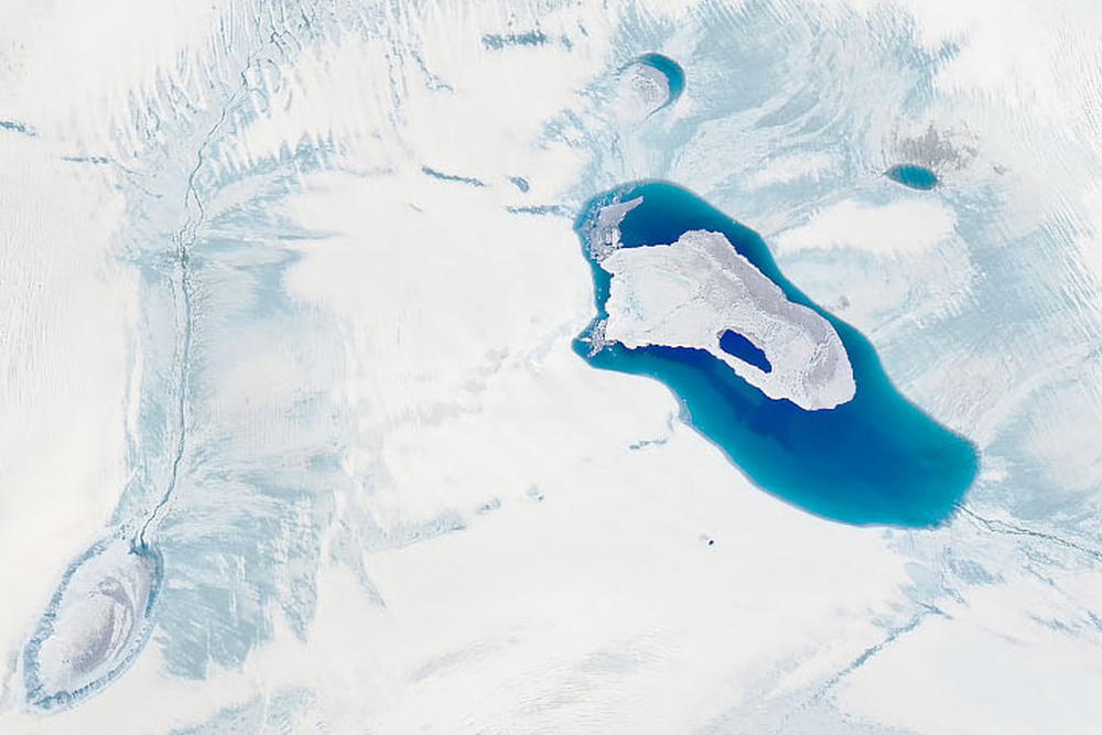 Topljenje leda i na Grenlandu 
