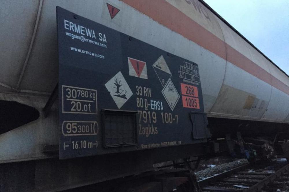 INCIDENT U DIMITROVGRADU: Procureo plin iz dva vagona-cisterne dopremljene iz Bugarske
