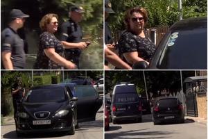 OVAKO JE UHAPŠENA KATICA JANEVA: Policija blokirala celu ulicu i upala u kuću specijalne makedonske tužiteljke! Bez lisica odvedena u Sud (VIDEO)