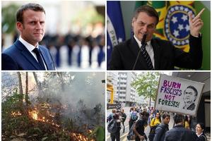 FRANCUSKA OGORČENA: Predsednik Brazila lagao Makrona! Pluća planete gore jer ih Bolsonaro nije zaštitio!