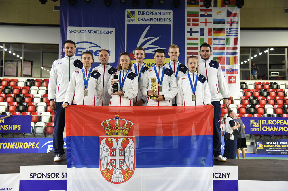 MA, BRAVO BRE! Reprezentacija Srbije u badmintonu vicešampion Evrope!