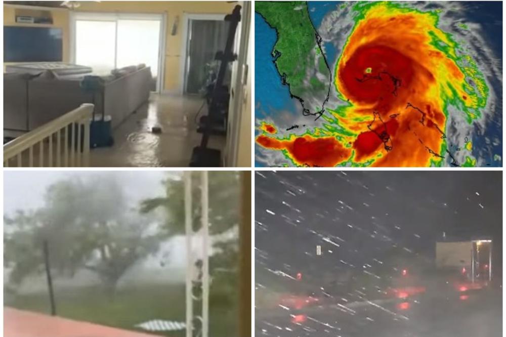 ČUDOVIŠNI URAGAN SE POSLE BAHAMA USTREMIO NA FLORIDU: Jake kiše i poplave pogodile su njenu obalu, stravično nevreme pustoši sve pred sobom! (VIDEO)