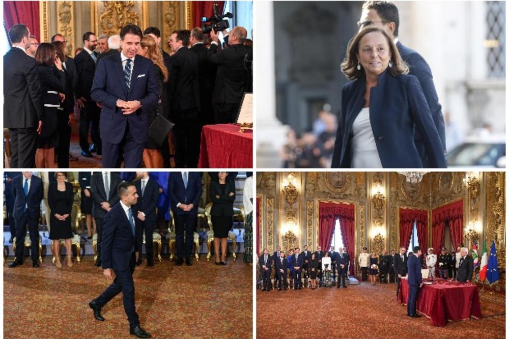 ITALIJA DOBILA NAJMLAĐU VLADU U ISTORIJI: Konteov kabinet položio zakletvu, Salvinija nasledila žena zmaj!