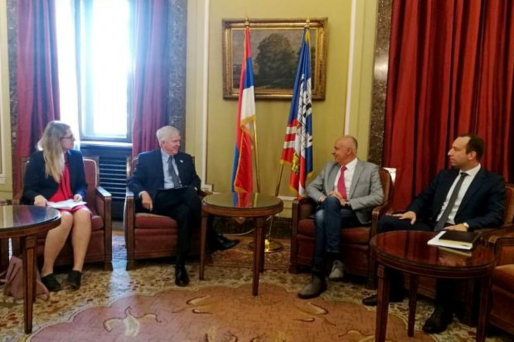 DOPRINOS AMBASADE SAD BEOGRADU VELIKI: Radojičić primio Skata u oproštajnu posetu (FOTO)