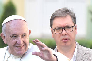MOLIĆU DA NE PRIZNAJU KOSOVO! Aleksandar Vučić sutra kod pape u Vatikanu