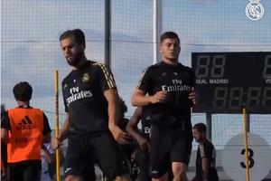 LUKA JOVIĆ SE BRZO OPORAVIO: Zbog povrede nije putovao u Luksemburg sa reprezentacijom, a danas trenirao sa Realom u Madridu! VIDEO