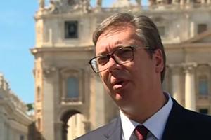 VUČIĆ IZ VATIKANA: Večeras ili sutra sastajem se sa ljudima iz Bristola