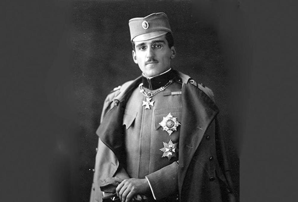 Napred,  u slavu ili  u smrt! Regent  Aleksandar  Karađorđević vrhovni komandant  srpske vojske