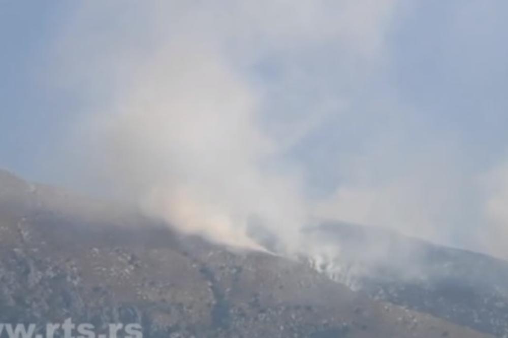 SUVA PLANINA I DALJE BUKTI: Helikopteri gase požare, najbliža sela nisu ugrožena