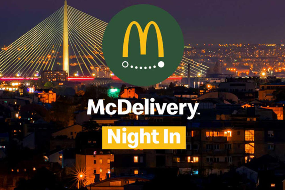 McDonald’s u Srbiji se po prvi put pridružuje globalnoj akciji „McDelivery Night“ 19.septembra 2019.