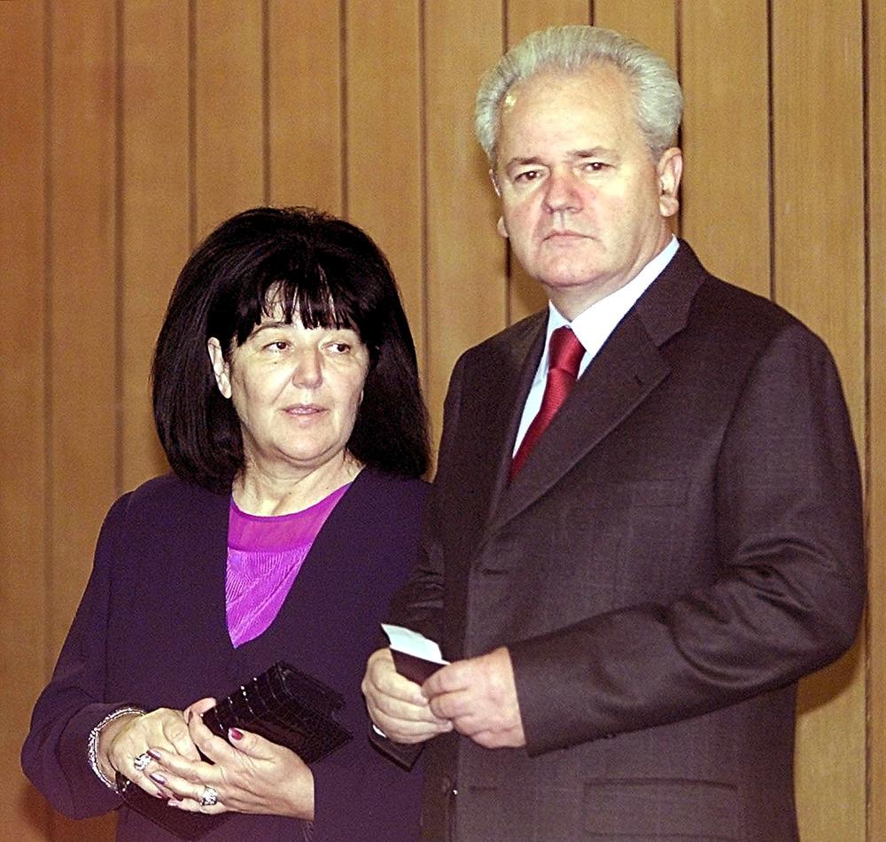 Mirjana Marković i  Slobodan Milošević