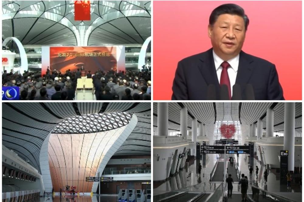 SVEČANO U PEKINGU: Si Đinping otvorio najveći aerodrom na svetu (VIDEO)