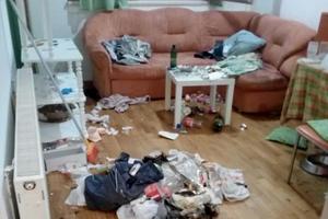 SVI TRAŽE PODSTANARKU IZ PAKLA: Nevenka je u svom stanu u Zagrebu zatekla tonu đubreta, izmet i mokraću! Sve je bilo uništeno, a po hodniku zgrade se širio nesnosan smrad! (FOTO)